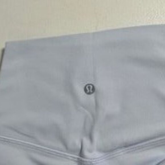 Lululemon Size 0 Powered Blue High-Rise Crop Pants 24” Inseam - Picture 6 of 6